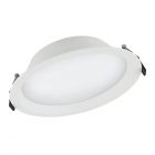Ledvance Downlight LED Aluminum DN200 25W 840 IP44 | Blanc Froid - Dali Dimmable - Substitut 2x16W
