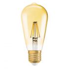 Osram Vintage 1906 LED E27 Edison 7W 825 Gold | Dimmbar - Ersatz für 55W