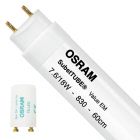 Osram SubstiTUBE Value EM 7.6W 830 60cm | Warm White - incl. LED Starter - Replaces 18W
