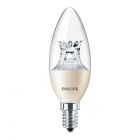 Philips LEDcandle E14 B40 8W 827 Clear (MASTER) | DimTone Dimmable - Replaces 60W