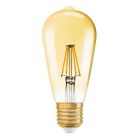 Osram Vintage 1906 LED E27 Edison 4W 824 Dorée | Substitut 35W