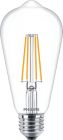 Philips Classic LEDbulb E27 Edison 8W 827 Helder | Dimbaar - Vervangt 60W
