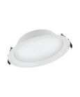 Ledvance LED Deckenstrahler Aluminum DN200 35W 830 IP44 | Warmweiß - Ersetzt 2x42W