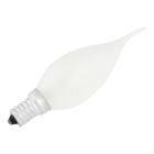 Candle Bent Tip E14 25W 230V Matt