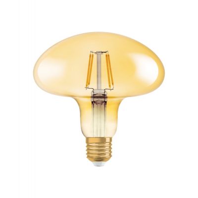 Osram Vintage 1906 LED E27 Mushroom 4.5W 825 gull OSRAM LED pære E27 Vintage 1906 4,5 W Mushroom