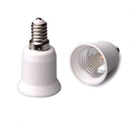 Lampsockel adapter e14 till e27