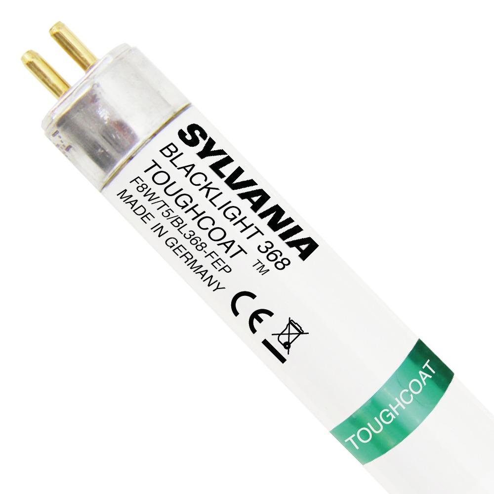 Sylvania Blacklight F8W T5 BL368 Toughcoat | Blacklight - 30cm