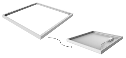 Einschiebe-Rahmen für Noxion LED-Panels