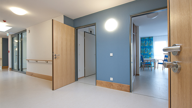 LED-Wandleuchte im 'Gesundheitswesen