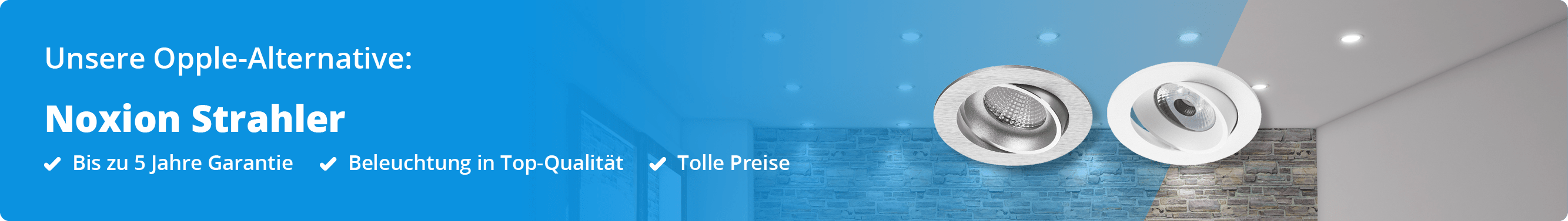 OPPLE Banner Einbaustrahler