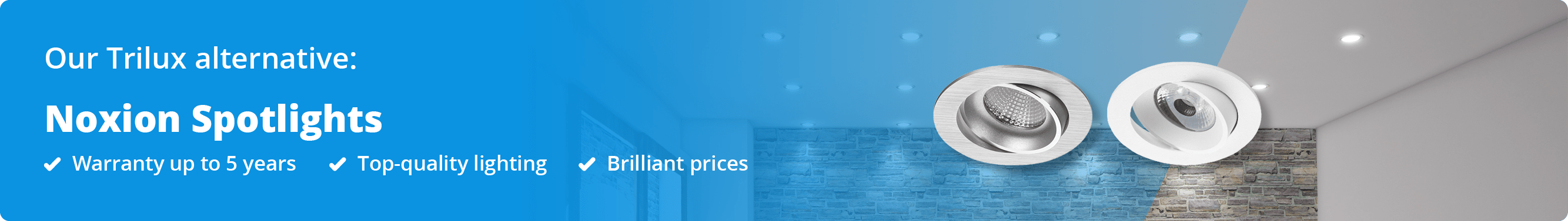 Banner Noxion alternative LED spotlights