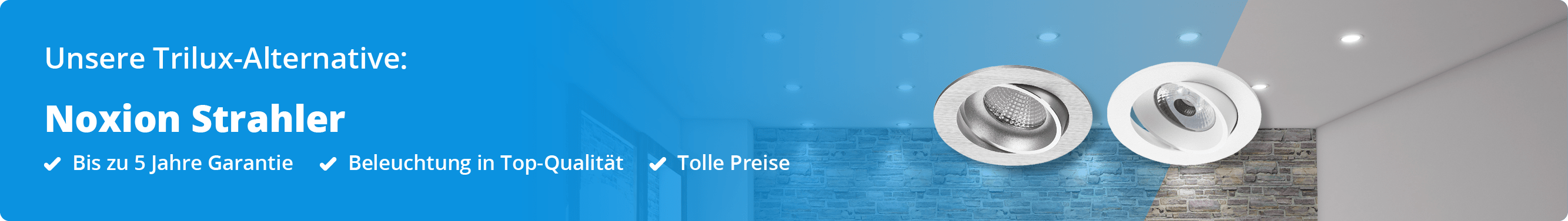 Trilux Banner LED Einbaustrahler